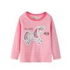 Estilo Europeo y Americano Ropa Nueva para Niñas al por Mayor Distribución y Entrega de Camisetas de Manga Larga para Niños Camisetas de Manga Larga para Niños