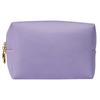 Bolsa Pequeña Cuadrada Octagonal de Cuero PU para Almacenamiento de Cosméticos, Color Sólido, Bolsa de Maquillaje de Regalo, Portátil, Impermeable, Resistente al Desgaste para Viajes