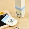 Capas de Perna de Mesa e Cadeira de Tricô Desenho Animado, Antiderrapantes, Silenciosas, Protetores de Perna de Mesa com Padrão de Animal Fofo