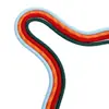 Cuerda redonda tejida de núcleo hilado de color, accesorio de cordón para colgar etiquetas de prendas, disponible en varios tamaños y colores, con hebillas a juego, venta al por mayor de fábrica