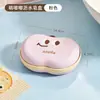 Caja de Jabón Drenable de Doble Capa con Tapa, Caja de Jabón de Plástico Sellada a Prueba de Fugas Portátil para Viaje, Personalizada para Uso en Baño