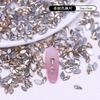 Joias de unha flash em forma de diamante de fundo plano imitação de diamante fundo chinês acessórios de unha champanhe super flash atacado transfronteiriço