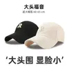 Gorra de Béisbol para Mujer 2026, Circunferencia de Cabeza Ampliada, Visera Profunda y Ancha, Hace que la Cara Parezca Más Pequeña, Visera Dura para el Sol, Bordado de Letras para Hombre
