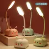 Lámpara de Mesa de Dibujos Animados Linda Luz Nocturna Divertida Linda Regalo Día del Niño Escuela Jardín de Niños Recompensa por Aprendizaje para Estudiantes Lámpara de Mesa Pequeña