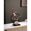 Nuevos Adornos Chinos Floreros para Arreglo Floral Sala de Estar Aparador de Vino Oficina Decoración Regalos de Inauguración Cerámica