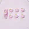 Decoraciones para uñas serie de frutas en rodajas, pequeños accesorios DIY de resina, pegamento de crema, decoraciones para fundas de teléfono, accesorios para uñas, al por mayor
