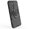 Disponible en stock, compatible con la funda para teléfono con anillo para coche OPPO A57 4G, funda para teléfono resistente a caídas OPPO A57 Black Panther