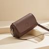 2026 Nova Moda Tendência Bolsa Casual Versátil Redonda Transversal para Mulheres com um Toque de Luxo Bolsa de Ombro Feminina de Nicho