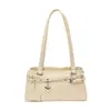 Bolso de hombro cruzado de moda 2026 con diseño de nicho nuevo y moderno decorado con cinturón, bolso cruzado personalizado dulce y genial
