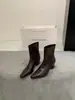 Moda Otoño/Invierno 2026 Botines Estilizados Elásticos de Tacón Medio y Punta Fina Botines Cortos Franceses Botines Individuales para Mujer