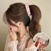 Presilha de cabelo com laço de cetim estilo coreano para mulheres, presilha de cabelo elegante para rabo de cavalo, novo e estiloso acessório de cabelo 2026