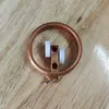 Cortina estilo antiguo con cuentas Barra romana anticuada con anillo colgador de polea bucle Accesorios de polea alta-baja romana Meijulang