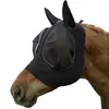 Venta Caliente Cubierta Protectora Cara de Caballo Transfronteriza Cubierta Anti-Mosquitos Máscara Protectora Elástica Caballo Transpirable Cubierta Anti-Mosquitos Máscara para Caballos Anti-Mosquitos