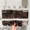 Nuevo Estilo Otoño e Invierno para Mujer: Calcetines holgados estilo Old Money, Calcetines altos, Calcetines holgados de encaje de color liso, Calcetines con separación de dedos para mujer