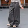 Pantalones Casuales de Primavera y Otoño para Niñas 2026 Nuevo Estilo Coreano Dulce para Niños Medianos y Grandes Pantalones de Pierna Ancha con Volantes Tendencia Transfronteriza
