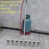 Pistola pulverizadora portátil de alta temperatura com chama multi-bico para capina completa com esterilização de alta pressão