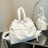 Novedad Otoño 2026 Bolso Grande de Hombro Cruzado Ligero Alta Apariencia Cordón Elegante Moderno Sensación Relajada Mochila