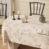 Mantel 2026 Modelo Nuevo Forma Ovalada Lujo Ligero Gama Alta Mantel para Mesa de Comedor Resistente al Desgaste a Prueba de Rayones a Prueba de Aceite Mantel para Mesa de Café
