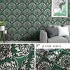 Papel de parede estilo europeu flor grande autoadesivo espessado retrô fundo de parede adesivo papel de parede quarto sala de estar parede fundo quarto