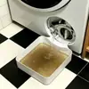Bandeja de drenaje universal para lavadora, accesorio antivuelco, caja de recogida de agua inferior, bandeja de limpieza de aguas residuales para lavadora de tambor