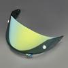 Visor para Casco X14 Compatible con Cascos Z7 Cwr1 Rf1200 X-Spirit Nxr Visor Galvanizado para Uso Diurno y Nocturno
