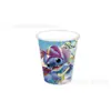 Kit de Decoración para Fiesta de Cumpleaños Infantil New Star Baby Stirling Banderín Charola Taza de Papel Servilleta Mantel
