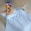 Manta enfriadora estilo Sam's Club, enfriamiento de verano, seda de hielo, individual/doble, para niños, grado A, adecuada para bebés y madres, lavable a máquina, para dormitorios estudiantiles