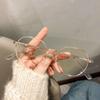 Nuevo Armazón de Lentes para Miopía Multilado para Mujer, Armazón Pequeño, Estudiante Irregular, Fotografía Callejera, Lentes Anti Luz Azul, Producto Terminado al por Mayor