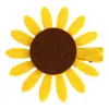 Novo Grampo de Cabelo Girassol Tridimensional Fofo Pequena Flor Infantil Presilha de Bico Acessório de Cabelo para Franja Venda por Atacado