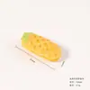 Pan de Fruta Simulado Dibujo Animado Juguete de Comida Pegamento de Crema DIY Accesorios para el Cabello Pasador Pegatina para Nevera Pegatina para Funda de Teléfono Accesorios