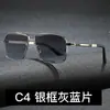 Nuevas Gafas de Sol Cuadradas de Moda 35031 Gafas de Sol Retro Europeas y Americanas para Hombre Gafas de Sol Versátiles Modernas para Conducir