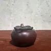 Madera de ébano tallada caqui coche adornos de escritorio regalo de inauguración de casa cumpleaños caqui de madera doblemente buenas cosas suceden