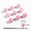 Tao Selecciona Kunzita Natural Cuentas Sueltas Cuentas Redondas 8mm Cuentas de Cristal Pulsera DIY Pulsera con Cuentas Accesorios Semi-Terminados