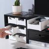 Caja de Almacenamiento de Notas de Escritorio, Organizador de Clips de Papelería para Oficina de Dormitorio, Caja de Almacenamiento, Forma Estrecha y Larga, Apilable