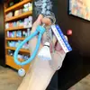 Nuevo Exquisito Realista Mini Llavero Colgante de Bádminton Simple Colgante para Bolsa de Bádminton Regalo Venta al por Mayor