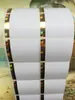Fornecimento de fábrica de papel para código de barras papel térmico 50*30*1000 impressão papel para código de barras papel térmico personalizado adesivo