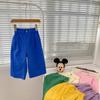 Pantalones para Niños 2026 Estilo Otoño Niños y Niñas Estilo Coreano Color Sólido Casual Rectos Pantalones Largos Sueltos de Pierna Ancha para Niños Multicolor