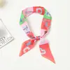 Correas de Bufanda de Seda para Bolsos, Souvenirs, Accesorios de Bufandas de Seda Largas y Pequeñas, Cintas para el Cabello, Estampado de Bolsos, Bufandas y Cintas Decorativas