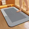 Alfombrilla Sencilla de Tierra de Diatomeas para Baño del Hogar, Felpudo Absorbente de Agua Antideslizante para Entrada, Felpudo Fácil de Cuidar
