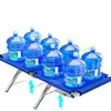 Estante Portátil para Puesto Estante Multifuncional para Mercancías Puesto de Mercado Nocturno Plegable Camping al Aire Libre Picnic Mesa Plegable Simple