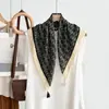 Pañuelo Cuadrado Vintage con Borlas Estampado Paisley Pañuelo para el Cuello con Colgante Estampado de Lunares y Anacardos Pañuelo de Seda con Flecos para Mujer Imitación de Algodón y Lino