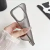 Funda Protectora para iPhone 15 Pro Mate Cubierta Protectora Silicona Suave Piel Amigable para Apple 15 Promax Tacto Sencillo 13