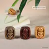 Pulseira de Contas Soltas Estilo Desenho Animado Esculpido em Sândalo DIY Contas Espaçadoras Joias Acessórios para Corrente de Celular Chaveiro