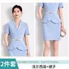 Conjunto de Traje Profesional Nuevo Estilo Verano al por Mayor para Mujer, Uniforme de Recepción de Hotel, Salón de Belleza, Uniforme de Trabajo para Joyería, Manga Corta