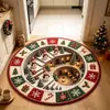 Amazon Nuevo Navidad 3D Visual Felpudo Sala de Estar Sofá Decoración Atmósfera Festiva Alfombra Dropshipping