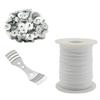 Material de pavio de vela DIY Vela pavio terno Kit de ferramentas para fabricação de velas Conjunto de velas perfumadas