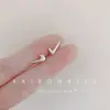 Brincos de bastão fofos e simples de uma palavra Sino quebra-cabeça brincos femininos estrelas de diamante brincos personalizados brincos brincos atacado