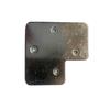 Esquina de Hierro para Marco de Aluminio sin Manija, Código de Esquina Fijo, Forma Especial, Tornillo de Percusión, Código de Esquina de Marco de Aluminio, Código de Esquina de Hierro para Esquina de Ángulo Recto de Aleación de Aluminio para Puertas y Ventanas, Personalización