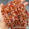Volume de corrida cristal natural ágata pedra semipreciosa vidro irregular perfurado cascalho acessórios de joias produtos semiacabados