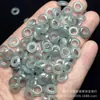Jadeíta Birmana Natural Grado A 9mm cuentas sueltas redondas al por mayor DIY pulsera de joyería de jade pendiente botón accesorios